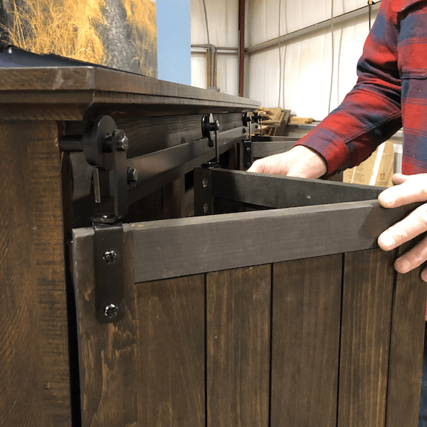 1 or 2 Door Barnfold Hardware Kits