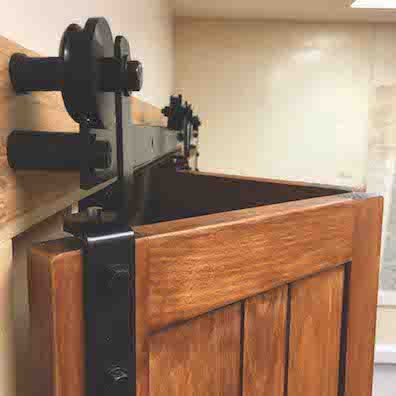 1 or 2 Door Barnfold Hardware Kits